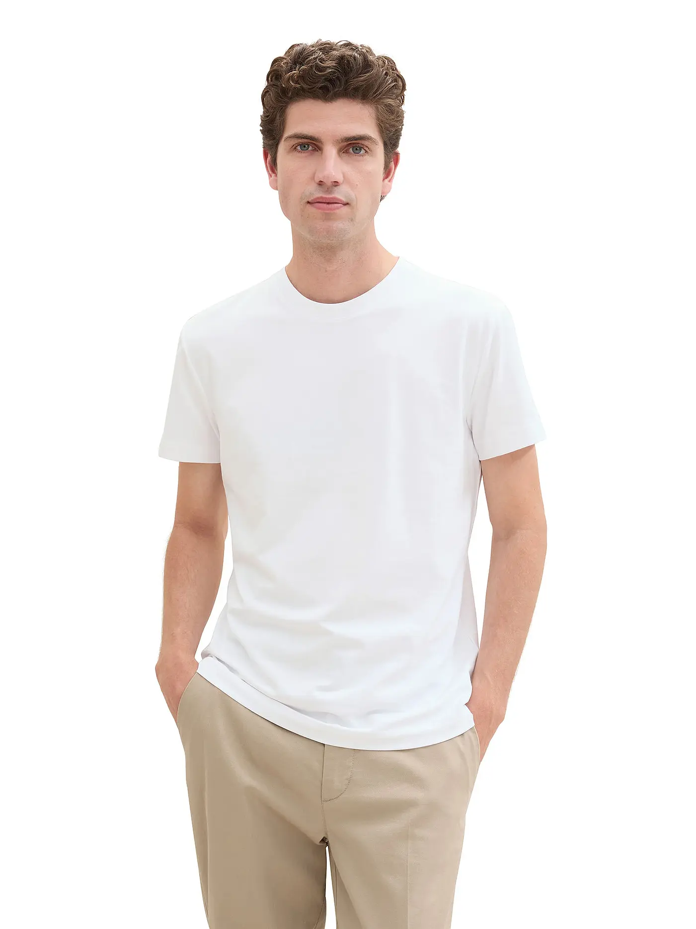 TOM TAILOR | T-Shirt | weiss