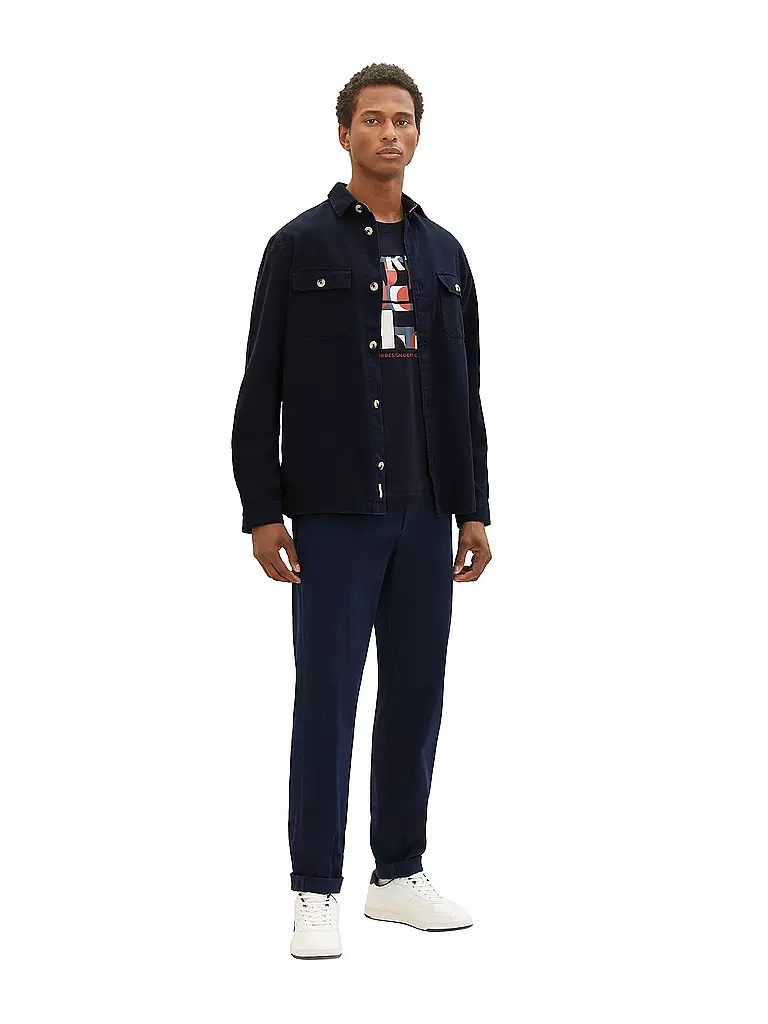 TOM TAILOR | T-Shirt | blau