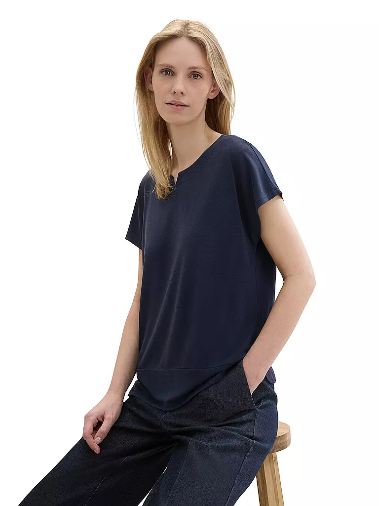 TOM TAILOR | T-Shirt | hellblau