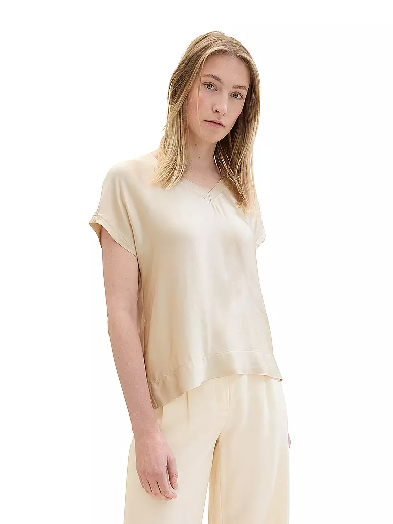 TOM TAILOR | T-Shirt | beige