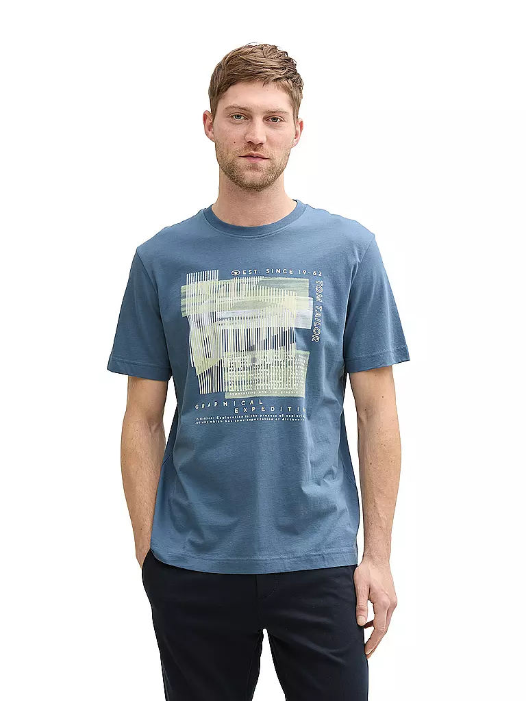 TOM TAILOR | T-Shirt | hellgrün