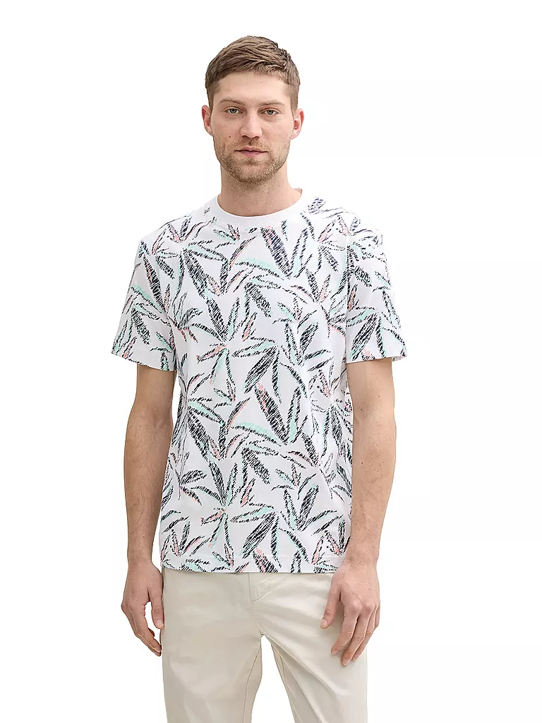 TOM TAILOR | T-Shirt | weiss