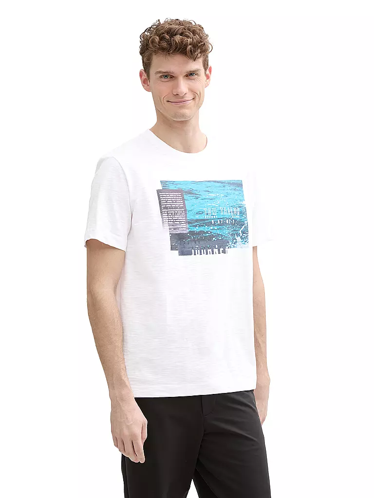 TOM TAILOR | T-Shirt | blau