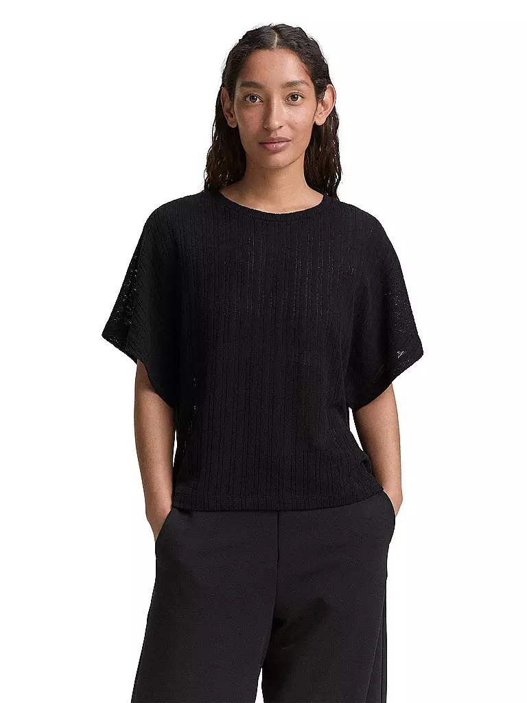 TOM TAILOR | T-Shirt | schwarz