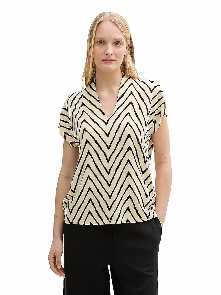 TOM TAILOR | T-Shirt | beige