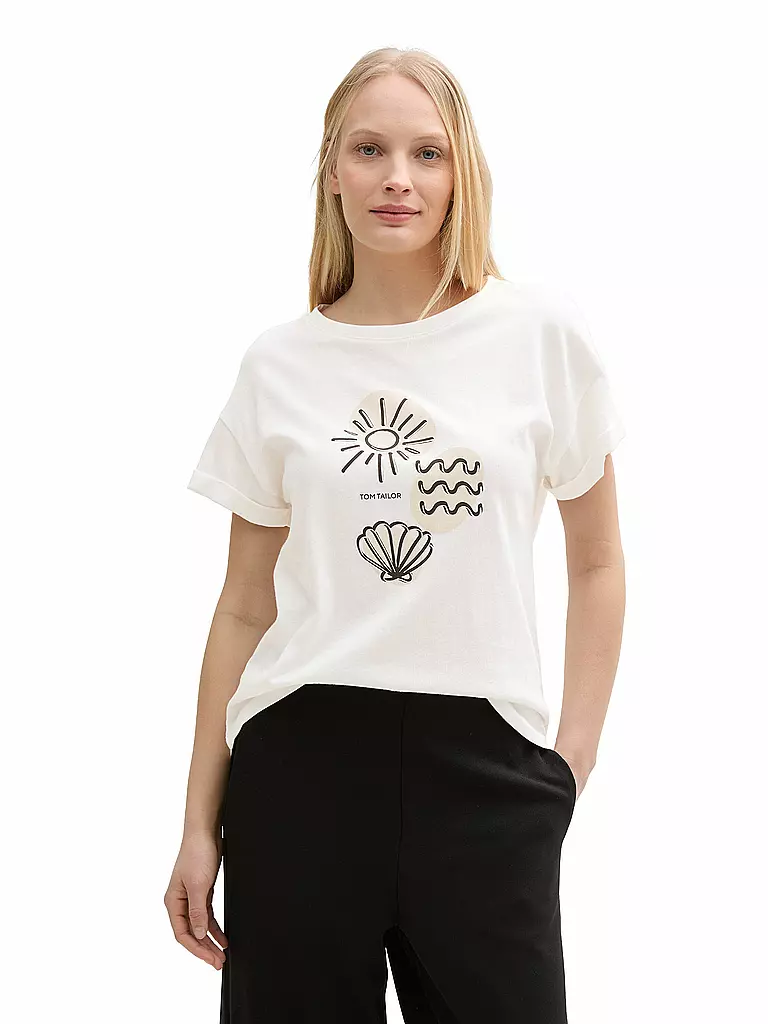 TOM TAILOR | T-Shirt | petrol