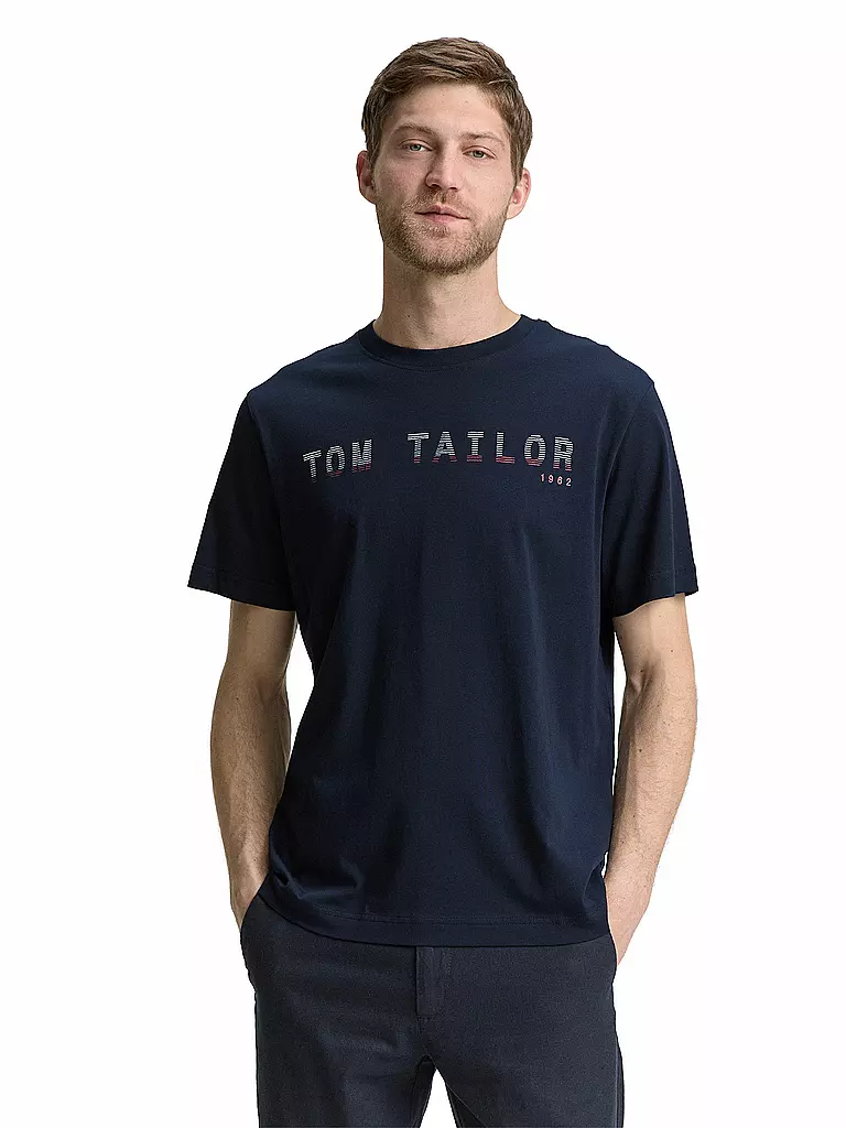 TOM TAILOR | T-Shirt | dunkelgrün
