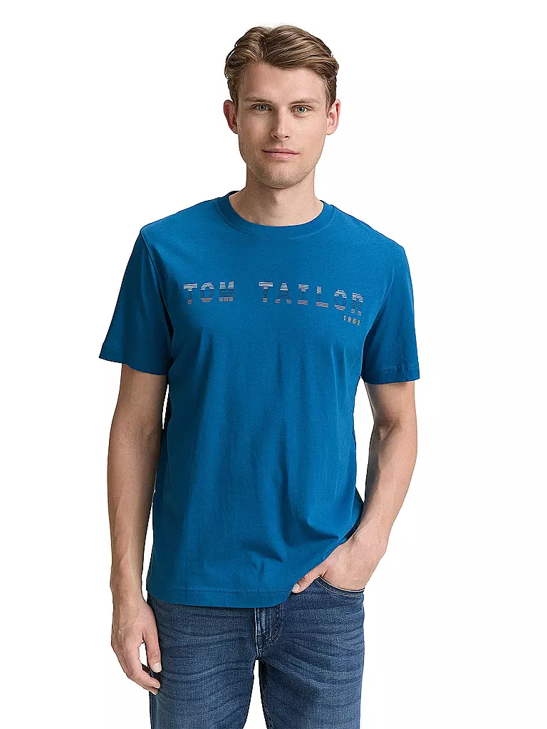TOM TAILOR | T-Shirt | dunkelgrün