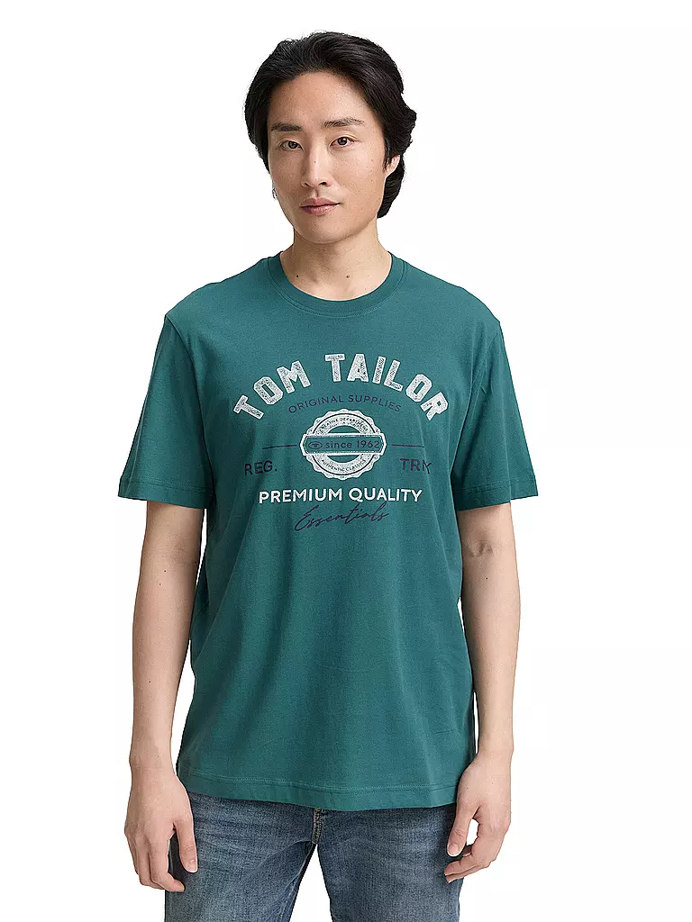 TOM TAILOR | T-Shirt | blau