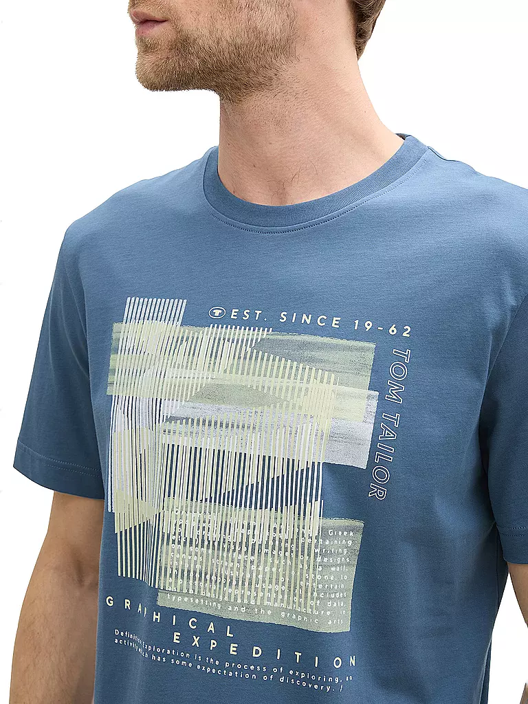 TOM TAILOR | T-Shirt | hellgrün