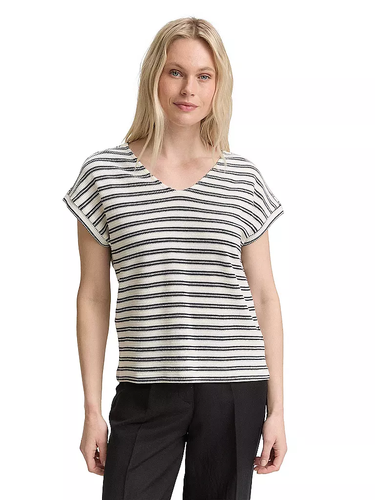TOM TAILOR | T-Shirt | creme