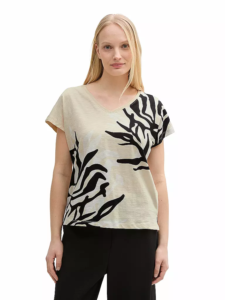 TOM TAILOR | T-Shirt | beige