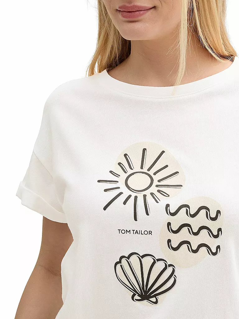 TOM TAILOR | T-Shirt | petrol
