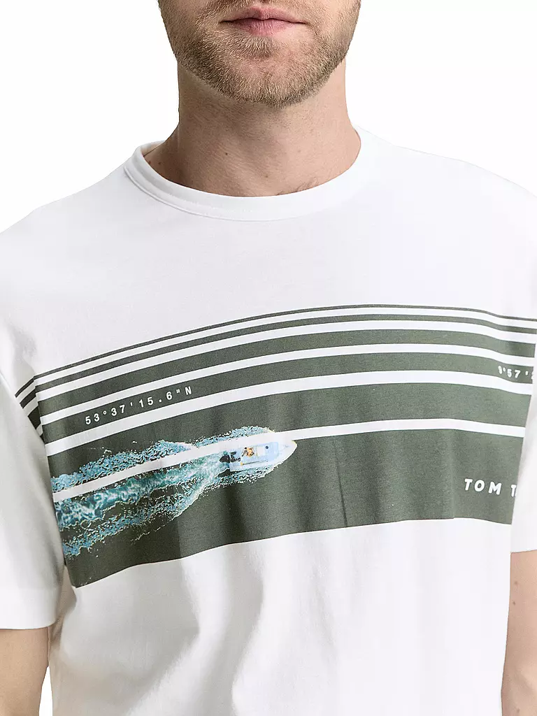 TOM TAILOR | T-Shirt | petrol