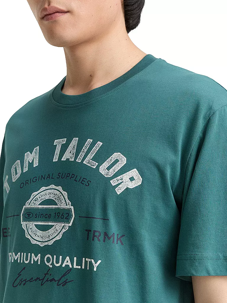 TOM TAILOR | T-Shirt | blau