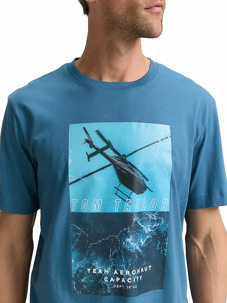 TOM TAILOR | T-Shirt | dunkelblau