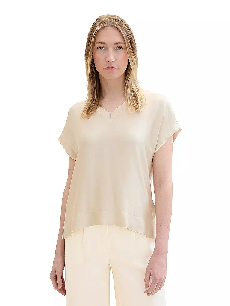 TOM TAILOR | T-Shirt | beige