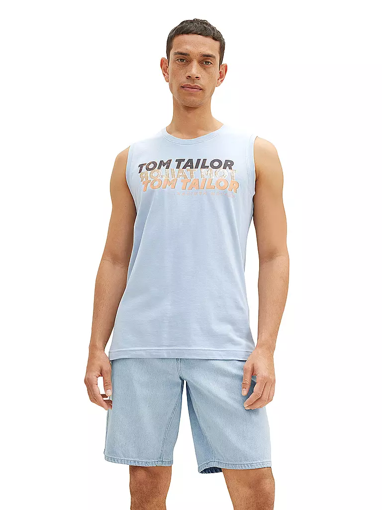 TOM TAILOR | Tanktop | hellblau