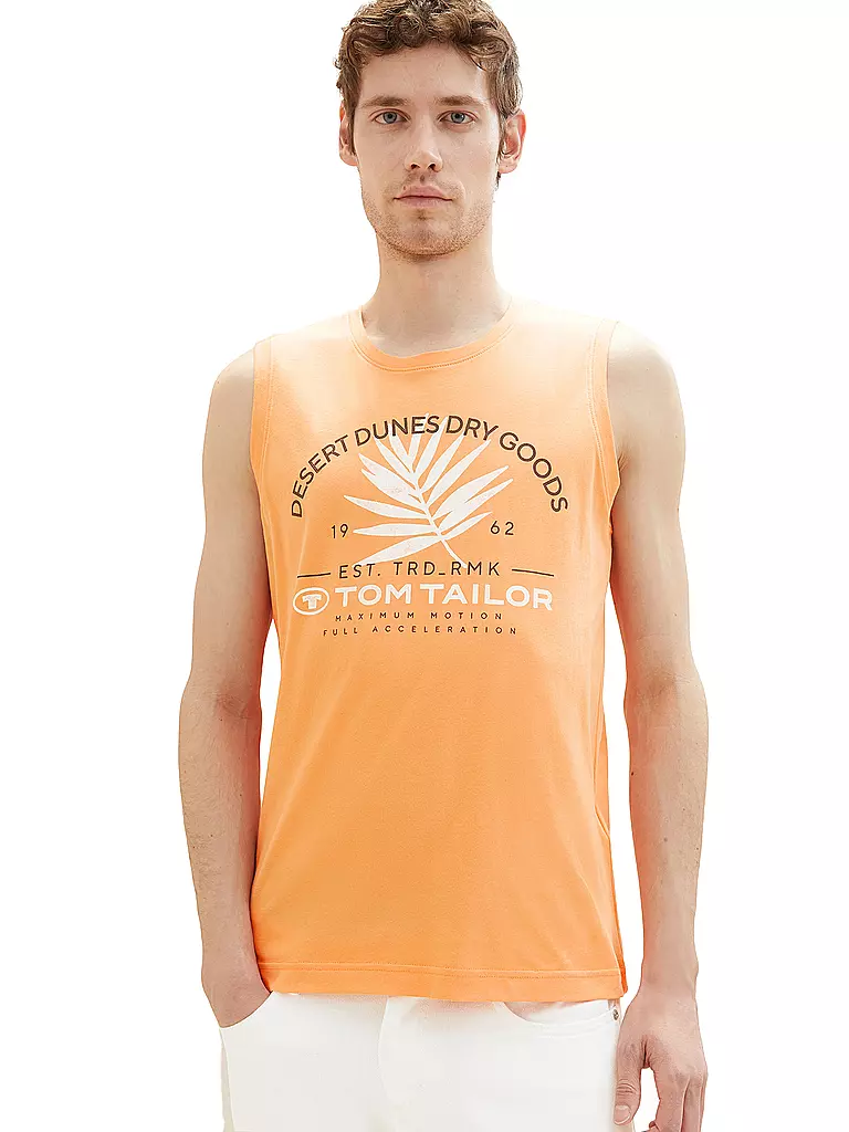 TOM TAILOR | Tanktop | orange