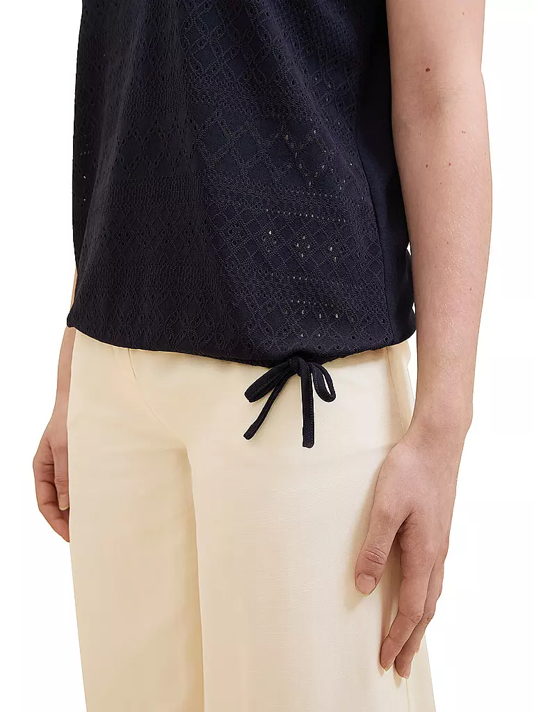 TOM TAILOR | Top  | dunkelblau