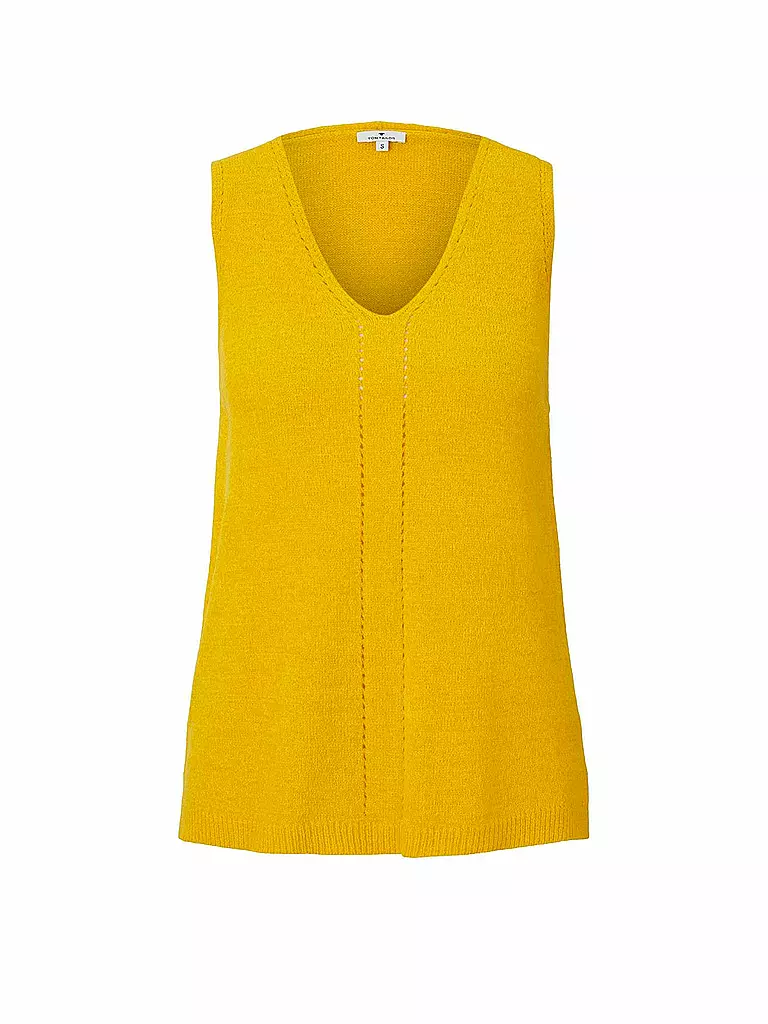 TOM TAILOR | Top | gelb