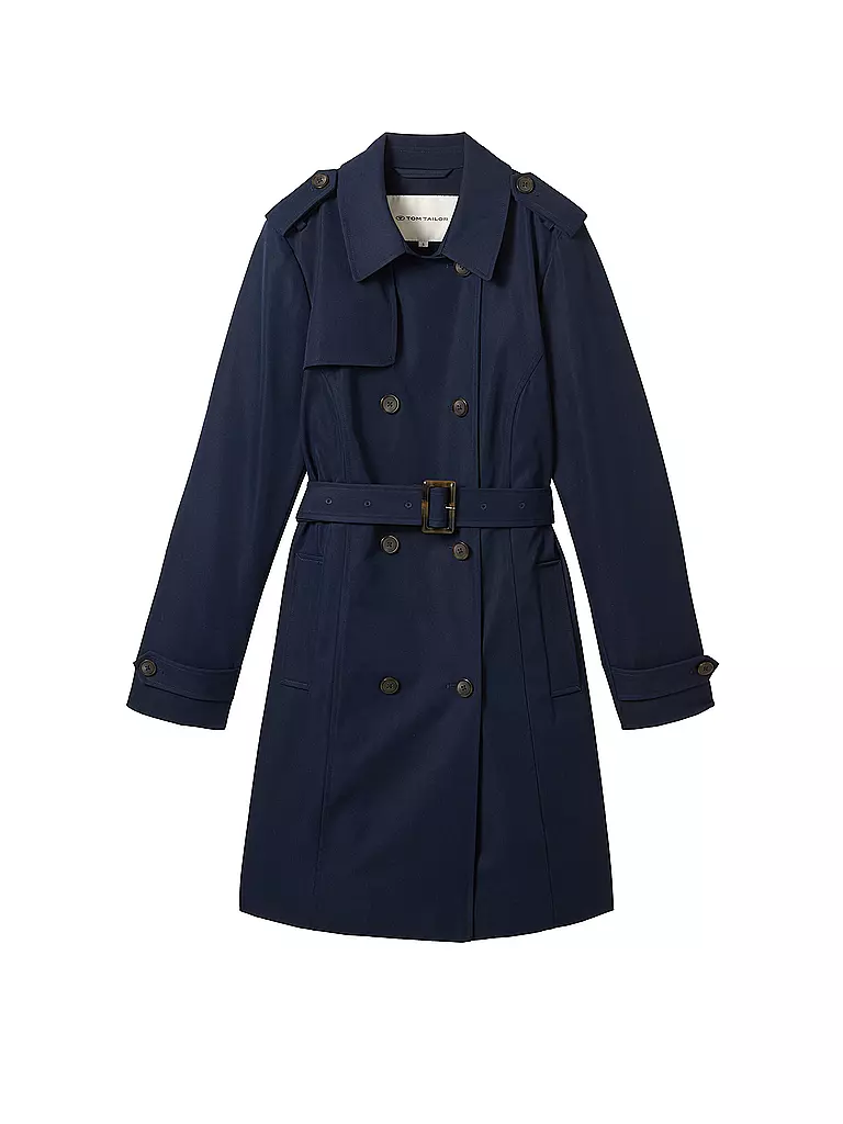 TOM TAILOR | Trenchcoat  | dunkelblau
