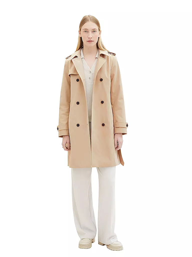 TOM TAILOR | Trenchcoat  | beige