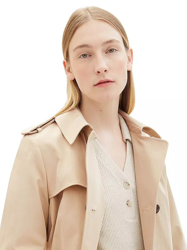 TOM TAILOR | Trenchcoat | dunkelblau