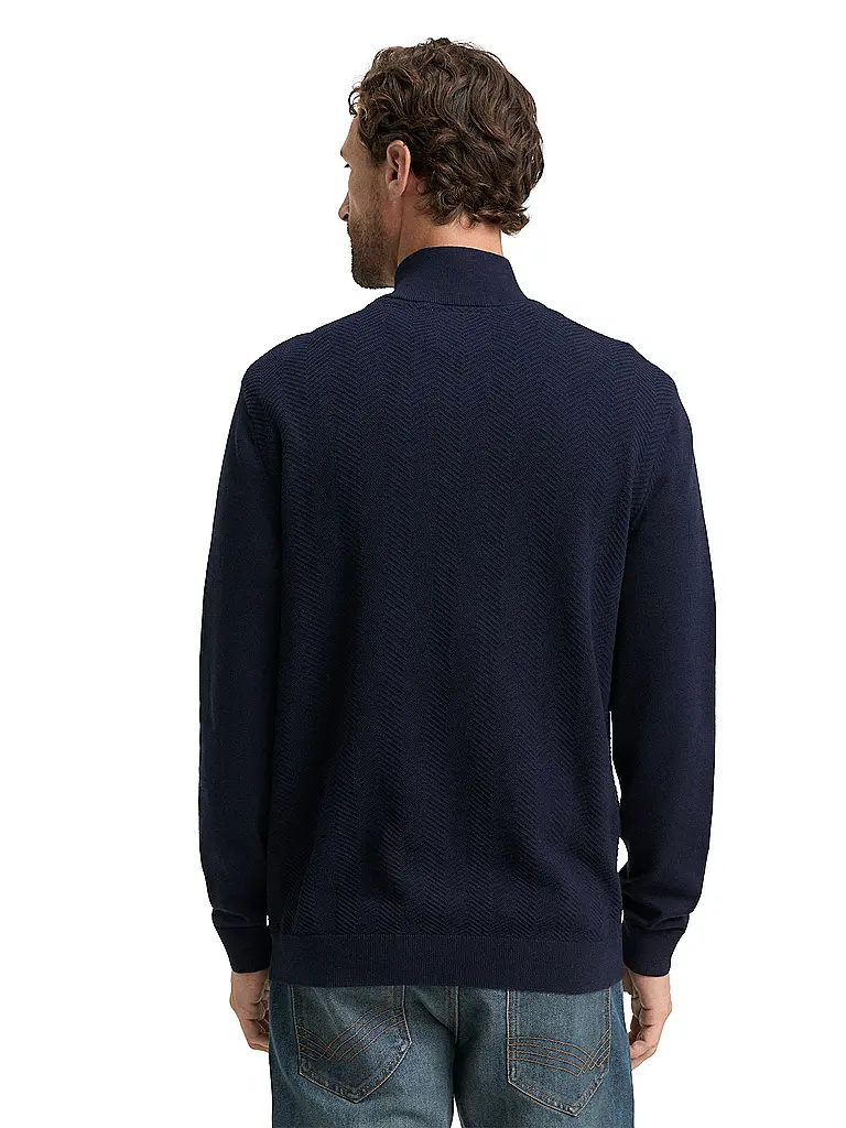 TOM TAILOR | Troyer Pullover  | Blau