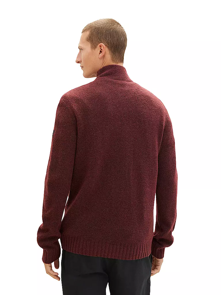 TOM TAILOR | Troyer Pullover | grau