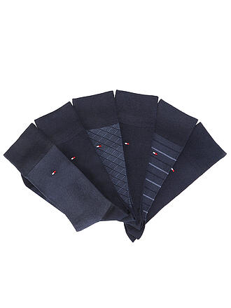 TOMMY HILFIGER | Geschenkeset 6er Pkg. Socken Navy 