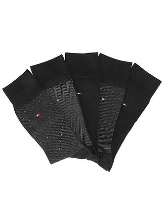 TOMMY HILFIGER | Geschenkeset 6er Pkg. Socken Black 