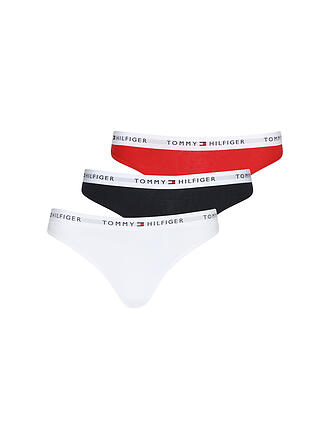 TOMMY HILFIGER | String 3er Pkg. white