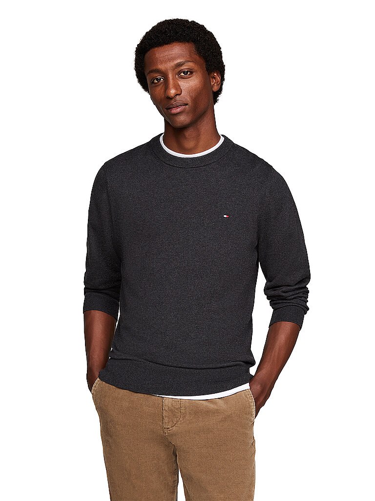 TOMMY HILFIGER Pullover grau | L
