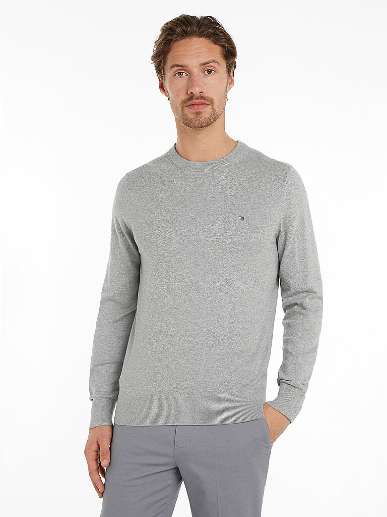 TOMMY HILFIGER Pullover hellgrau | L