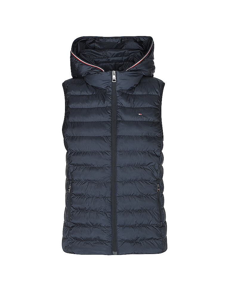 TOMMY HILFIGER Steppgilet dunkelblau | XXL
