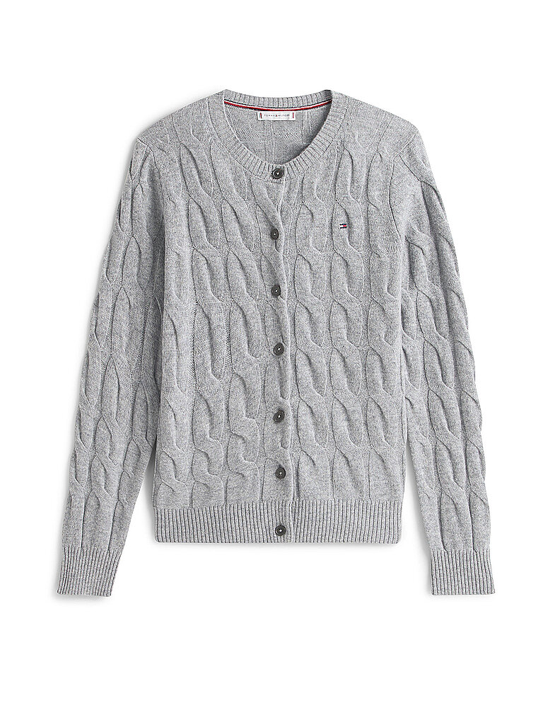 TOMMY HILFIGER Cardigan grau | M