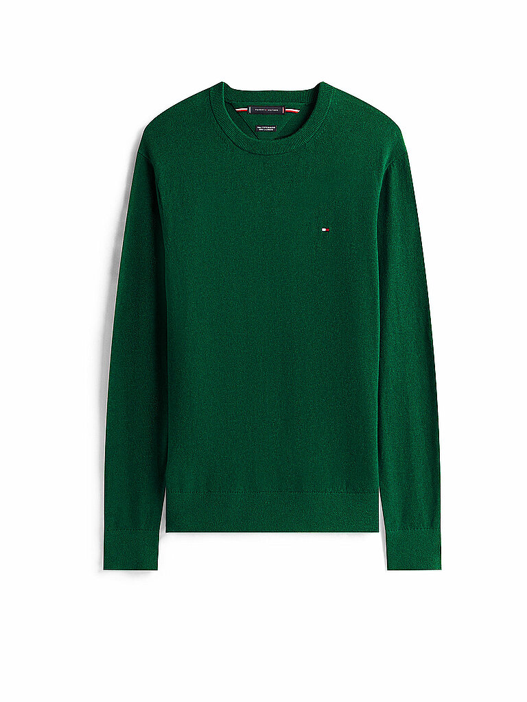 TOMMY HILFIGER Pullover dunkelgrün | XL