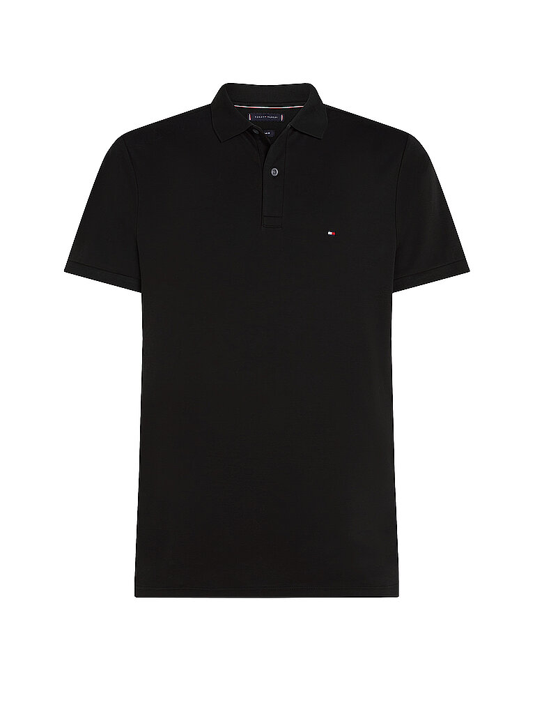 TOMMY HILFIGER Poloshirt schwarz | XXL