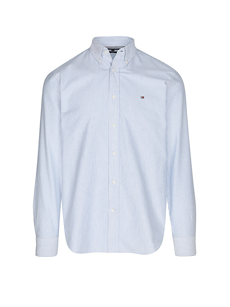 TOMMY HILFIGER Hemd Regular Fit hellblau | XXL