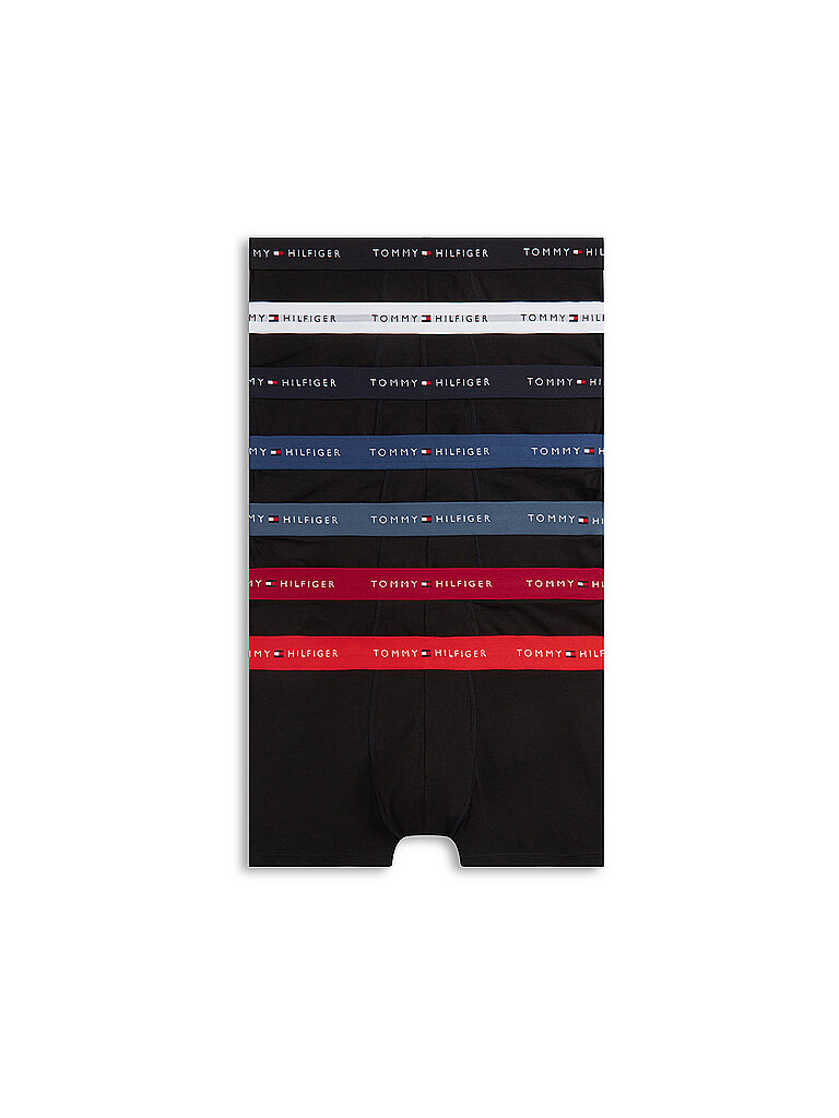 TOMMY HILFIGER Pants 7er Pkg. black schwarz | M