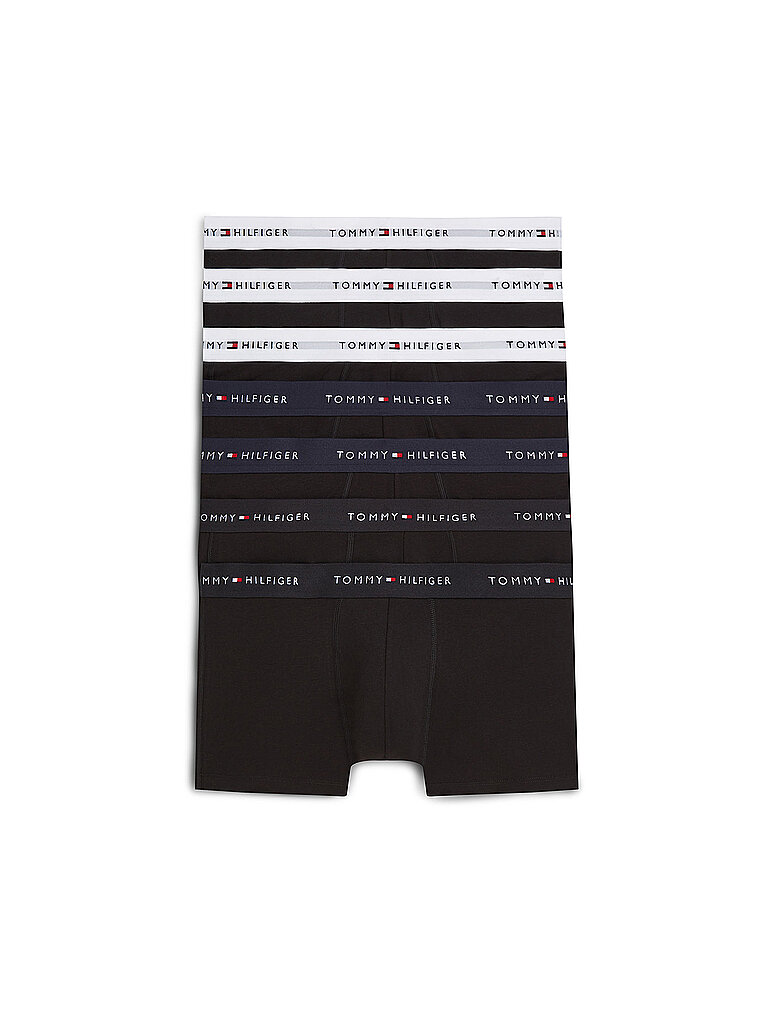 TOMMY HILFIGER Pants 7er Pkg. black schwarz | L