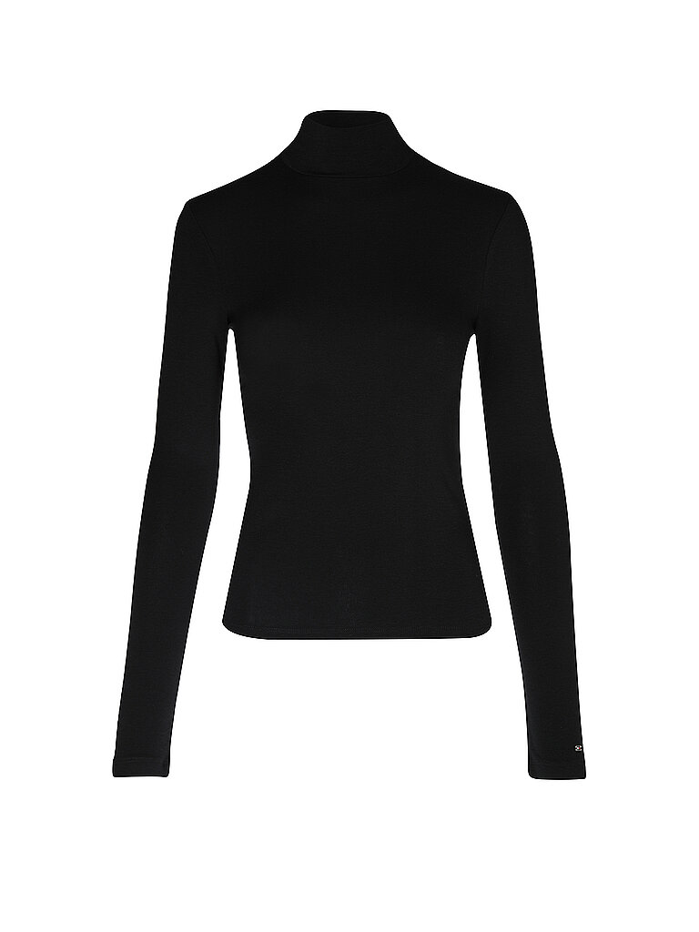 TOMMY HILFIGER Rollkragenpullover schwarz | L