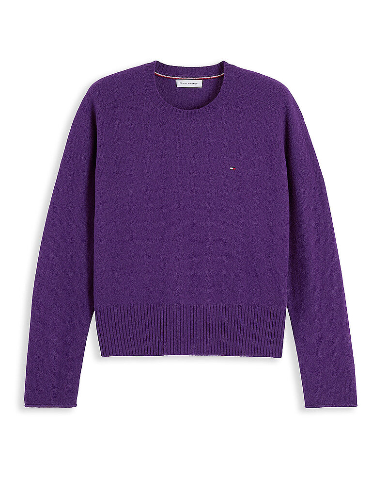 TOMMY HILFIGER Pullover lila | XS