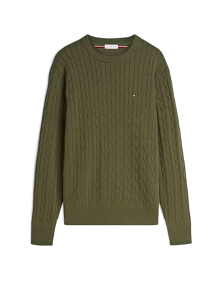 TOMMY HILFIGER Pullover olive | L
