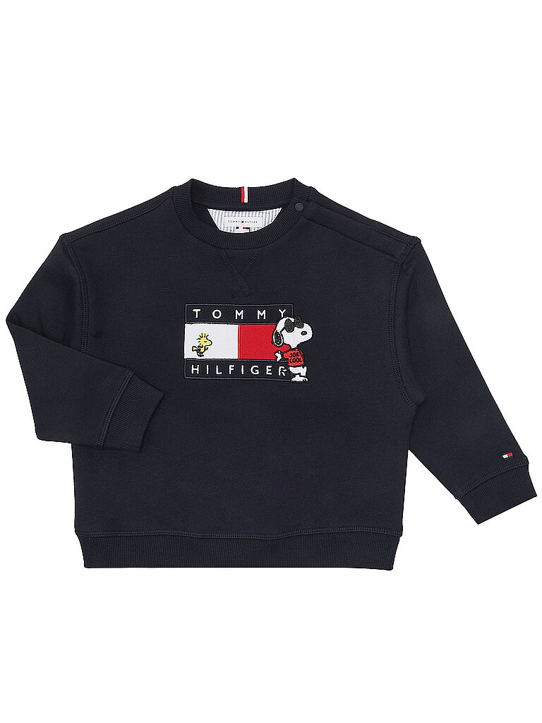 TOMMY HILFIGER Jungen Sweater dunkelblau | 128