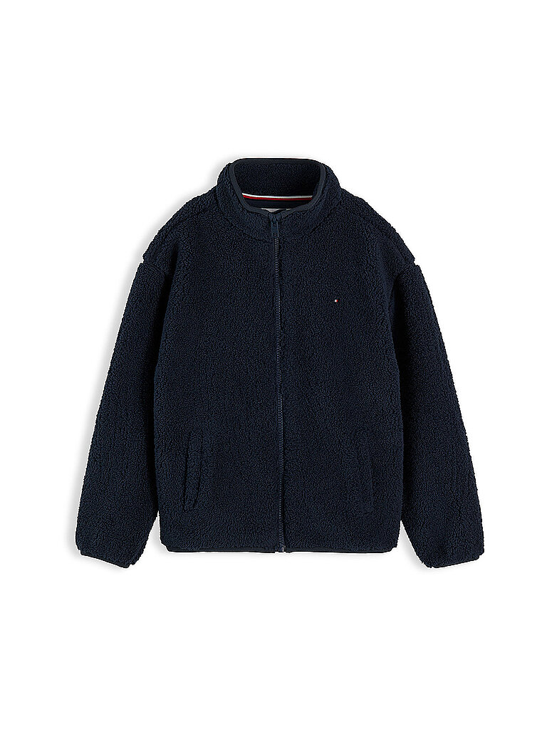 TOMMY HILFIGER Jungen Sweatjacke dunkelblau | 152