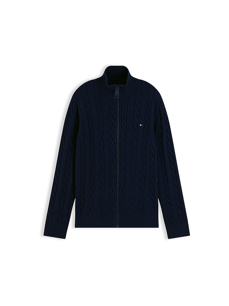 TOMMY HILFIGER Jungen Strickjacke dunkelblau | 152