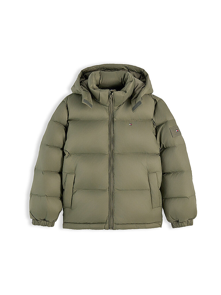 TOMMY HILFIGER Jungen Jacke dunkelgrün | 152