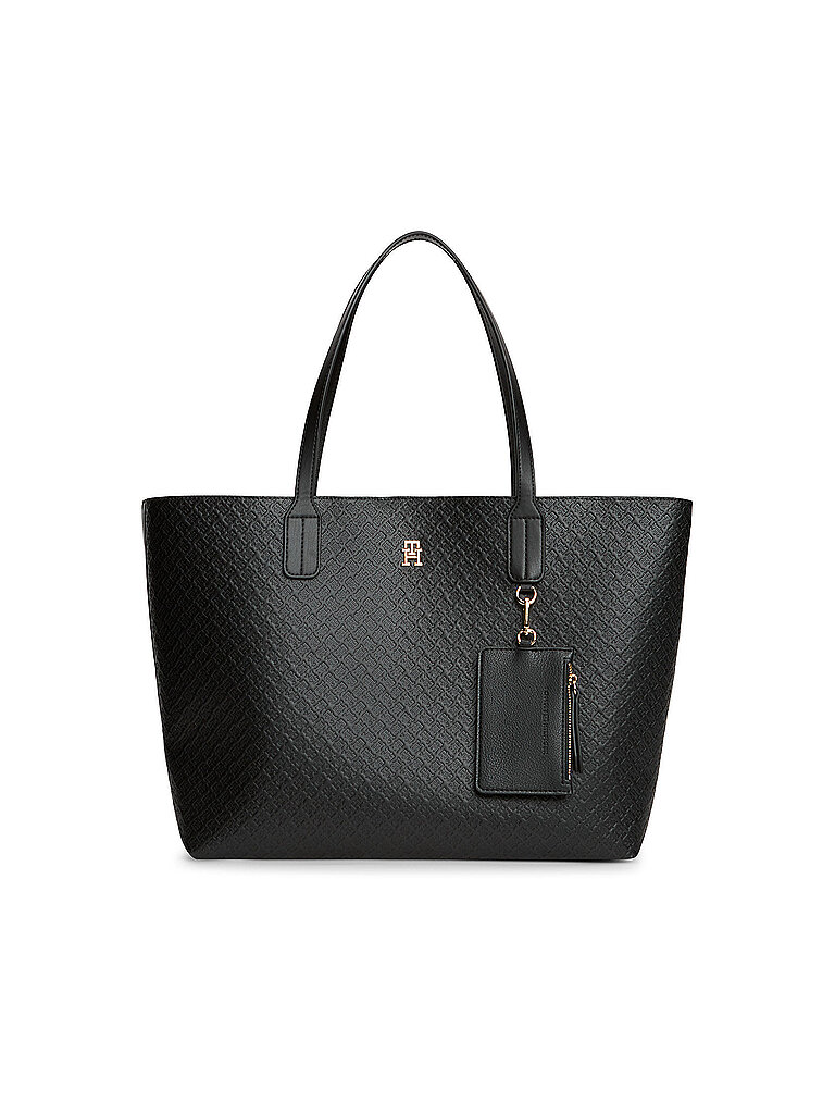 TOMMY HILFIGER Tasche - Tote Bag TH ICON schwarz